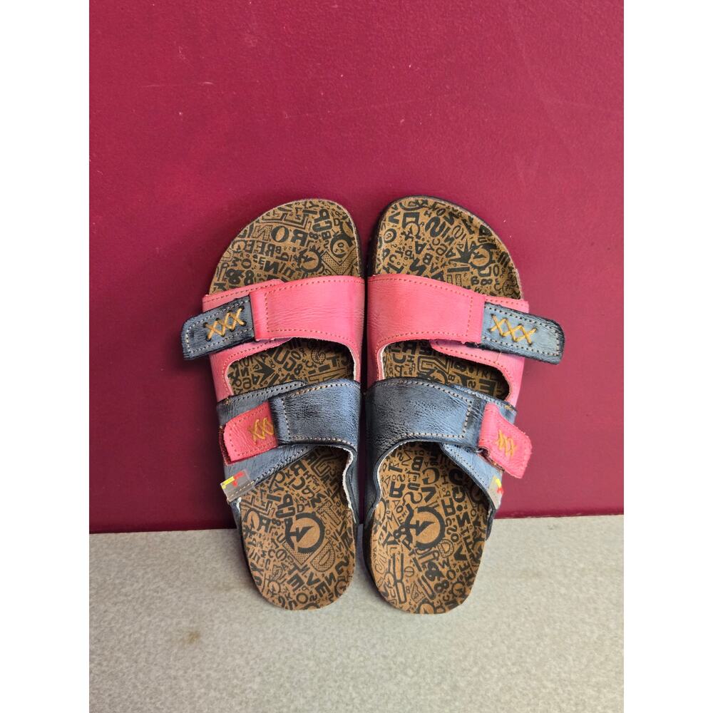 TMA Eyes Women's Leather Sandals Size EU 38 or U.S. 7.5-8